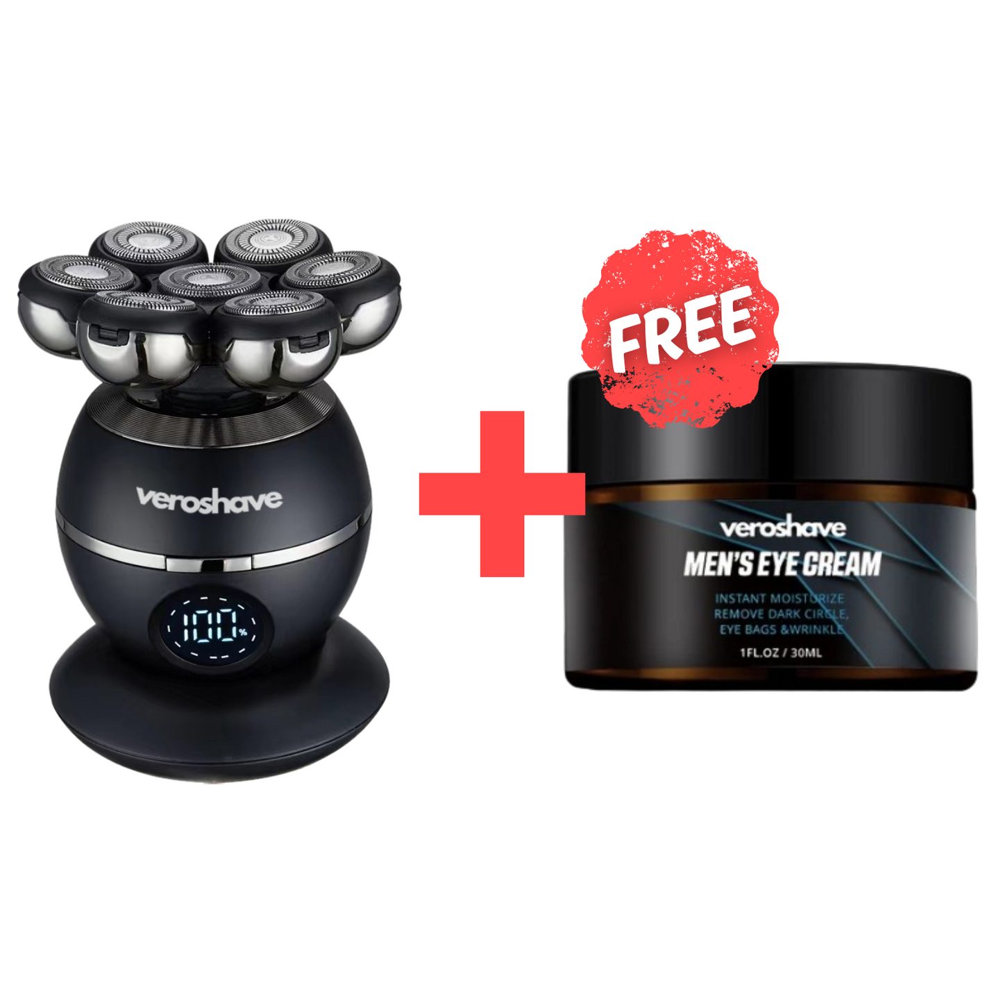 Own the Look: Smooth Head, Bright Eyes—All in One Bundle With FREE Eye Cream!