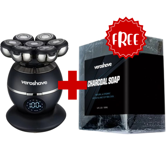 VEROSHAVE 7D + FREE Charcoal Soap