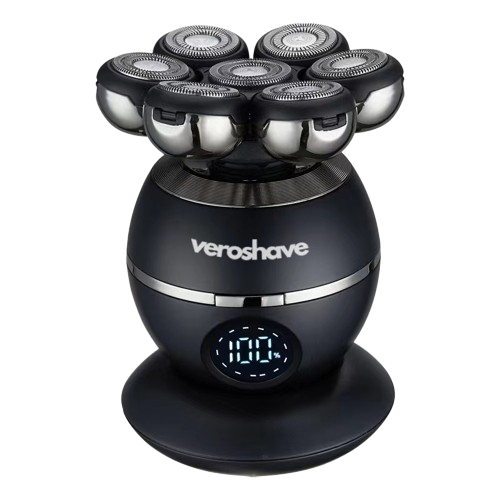 Veroshave Kit - Head Shaver + Accessories + Wireless Charger + Pre Shave Oil + After Shave